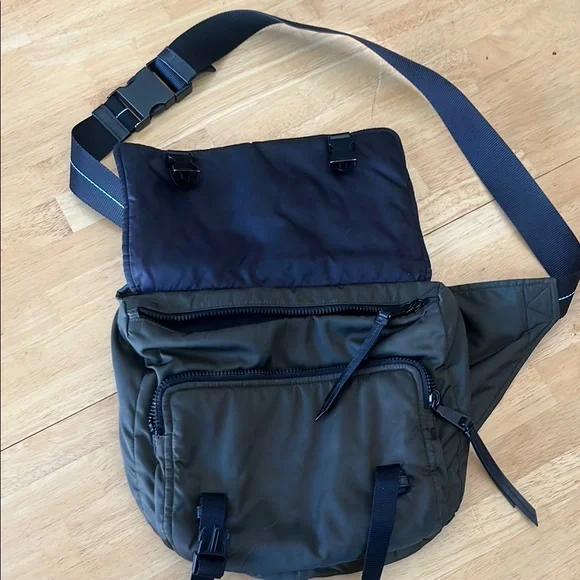 Prada Men's Black Messenger Bag